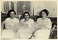 ?, Erna, and Hilda.<br />Erna's and Otto's wedding.<br />1930s - Riga, Latvia.