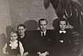 1942 - Riga, Latvia.<br />Egils, grandmother Alvine, uncle Viktors, and aunt Olga.
