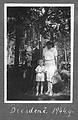 1944 - Dresden, Germany.<br />Baiba, father, Egils, mother.