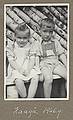 1946 - Haag, Bavaria, Germany.<br />Baiba and Egils.