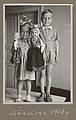 1948 - Munich, Bavaria, Germany.<br />Baiba and Egils.