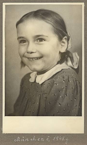 1948 - Munich, Bavaria, Germany.<br />Baiba.