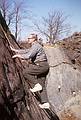 May 1963 - Quincy quarries?<br />Tufts Mountain Club outing.<br />Paul.