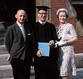 June 1963 - Tufts University, Medford, MA.<br />Father, Egils, and mother.