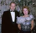 Dec 31, 1963 - East Orange, NJ.<br />Rusins and Isolde Jansons heading out for a New Year's Eve party.
