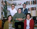 Aug 1964 - At Albert and Mirdza's in Manchester by the Sea, MA.<br />Baiba, Juris, Uldis, Egils, and Helga in the living room.