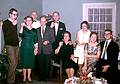 Jan 1, 1965 - At parents in Boxford, MA.<br />Celebrating the New Year.<br />Juris, Velta, Alberts, father, Eriks, mother, Baiba, Mirdza, Uldis.