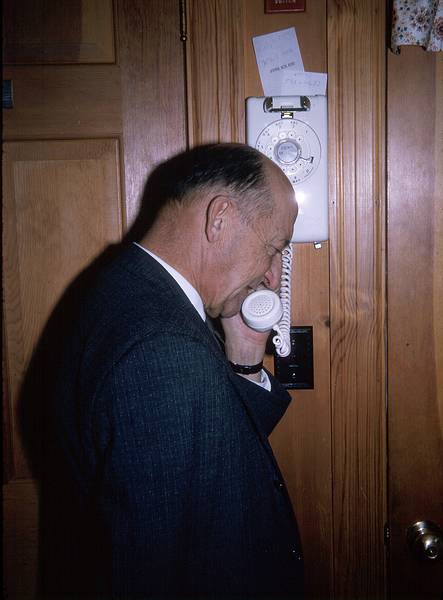 Jan 1, 1965 - At parents in Boxford, MA.<br />Celebrating the New Year.<br />Father.