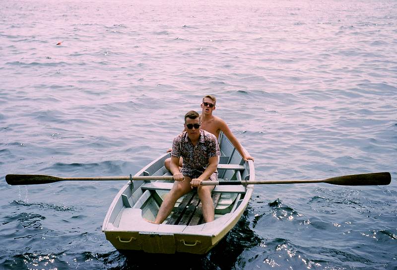 July 1965 - Manchester by the Sea, MA.<br />Juris and Uldis.