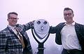 Aug 1965 - Atop Mt. Greylock, MA.<br />Uldis and Juris.