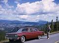 Aug 20, 1965 - On way to Mt. Evans, Colorado.<br />Frank and his new '65 Chevrolet Malibu.