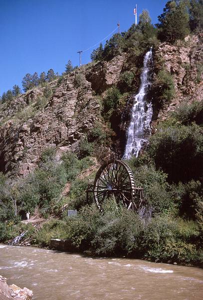 Aug 20, 1965 - On the way back to Denver from Mt. Evans, Colorado.<br />Is that Egils waking on the other side of the stream?