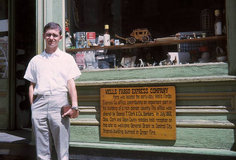 Aug 22, 1965 - Central City, Colorado.<br />Frank.