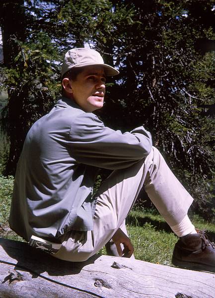 Aug 24, 1965 - Rocky Mountain National Park, Colorado.<br />Frank.