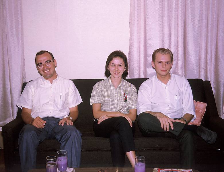 Aug 26, 1965 - La Crosse, Wisconsin.<br />Me, my cousin's wife Sharon, and my cousin Arnis.