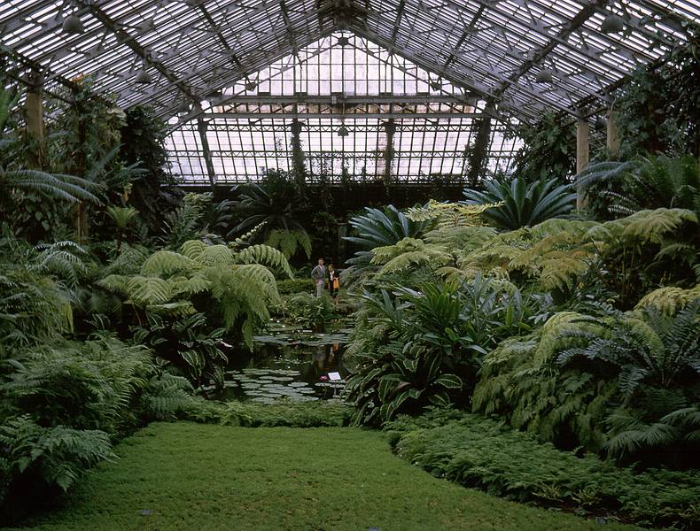 Aug 28, 1965 - Arboretum in Chicago, Illinois.<br />Frank and his grandmother at the far end.