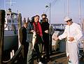 Sept 24, 1965 - Atlantic Highlands, NJ.<br />Phil Rubin and Jess Chernak showing off the fish we cought on a fishing trip.