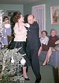 Dec 31, 1965 - At parents home in Boxford, MA.<br />Velta and father dancing up a storm.
