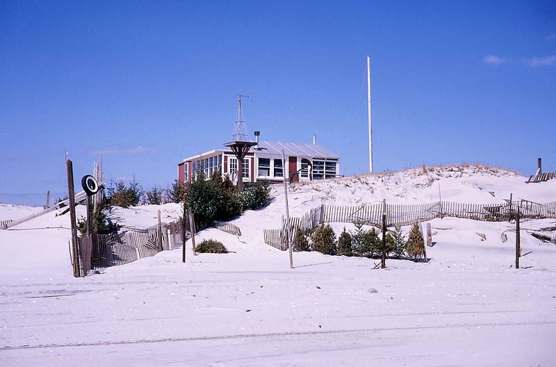 March 1966 - Island Beach State Park, NJ.<br />Murray Hill Canoe Club hike.