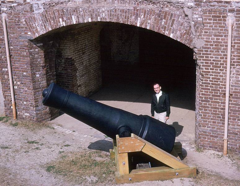 April 9, 1966 - Fort Sumter, Charleston, South Carolina.<br />Egils.