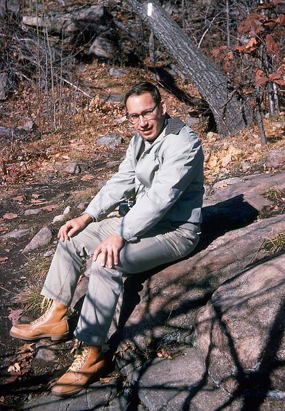 Nov 1966 - Appalachian Trail in NY.<br />Jack.