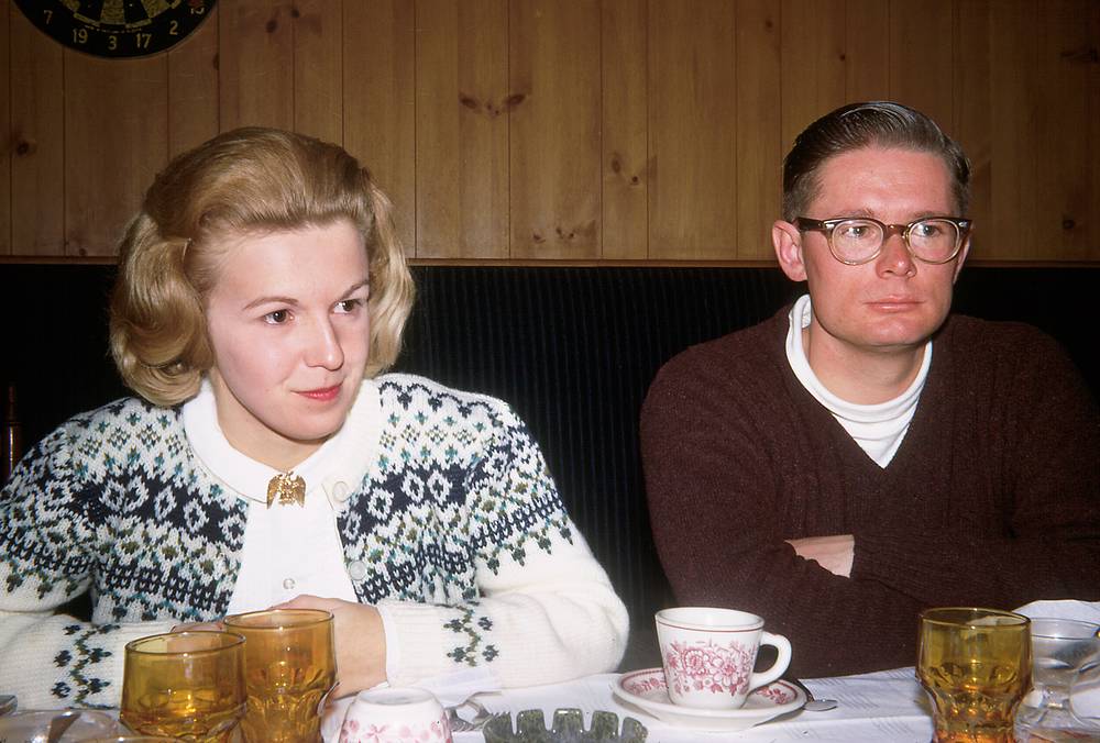 Feb 12, 1967 - Brattleboro, Vermont.<br />Holmdel Ski Club trip to Okemo, VT, and Thunder Mountain, MA.<br />Sue and Jiggs at the Latches Hotel.