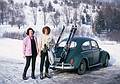 March 11, 1967 - Hosmer's Guest House somewhere in southern Vermont.<br />Barbara and Cindy.