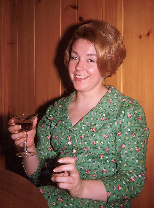 April 1967 - At parents house in Boxford, Massachusetts.<br />Jed, a friend of Helga.