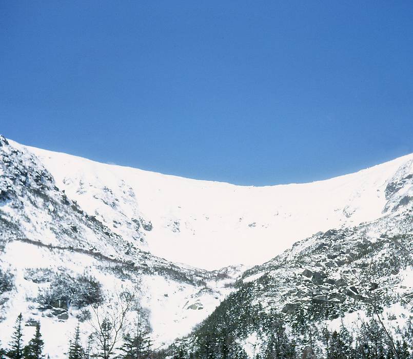 May 13, 1967 - Tuckerman Ravine headwall, Pinkham Notch, NH.
