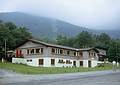 July 1967 - Hike up Mt. Mansfield, Vermont.<br />Mt. Mansfield ski area base lodge.