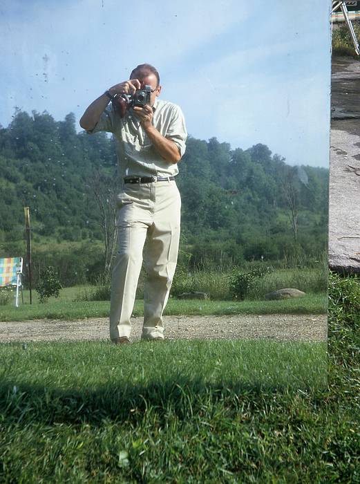 July 1967 - Somewhere in southern Vermont.<br />Egils - self portrait.