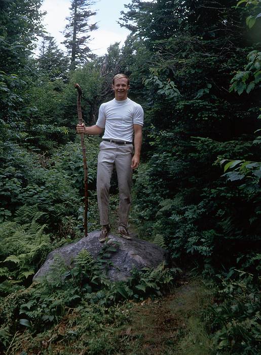 Aug 1967 - Hike up Stratton Mtn.(?), Vermont.<br />Larry.