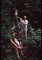 Aug 1967 - Hike up Stratton Mtn.(?), Vermont.<br />Barbara, Maryann, Rich and Larry.