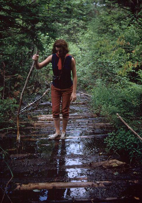 Aug 1967 - Hike up Stratton Mtn.(?), Vermont.<br />Barbara.