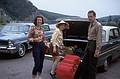 Aug 1967 - Delaware Water Gap, NJ.<br />Murray Hill Canoe Club hike to Sunfish Pond.<br />Barbara, Frances, and Jose Luis.