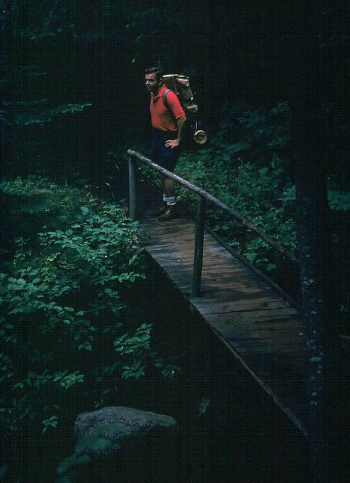 Aug 1967 - Hike up Mt. Marcy in the Adirondacks, NY.<br />Gerd.