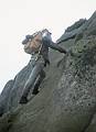 Aug 1967 - Hike up Mt. Marcy in the Adirondacks, NY.<br />Dan leading us down?