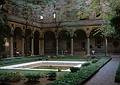 Sep 1967 - Boston, Massachusetts.<br />Courtyard in the Boston Public Library.