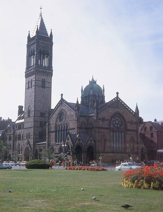 Sep 1967 - Boston, Massachusetts.<br />New Old South Church on Copley Square.
