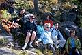 Oct 1967 - Hike along the Hudson River to Beacon Mtn., NY.<br />A Murray Hill Canoe Club event.<br />Barbara and other Bell Labs members on the hike.