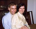 Jan 1, 1968 - At the Snicers apartment in Lawrence Harbor, New Jersey.<br />Bob and Barbara.