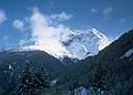 Feb 4, 1968 - Between Langen and Innsbruck, Austria.<br />An Alp.