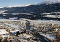 Feb 5, 1968 - Innsbruck, Austria.<br />View from Hungerburg in the late afternoon.