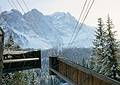 Feb 10, 1968 - Zugspitze (9700' - highest peak in Germany).<br />Bottom cable car station.