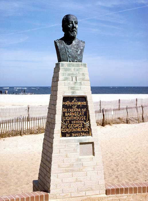 April 1968 - Barnegat Lighthouse, New Jersey.<br />George Gordon Meade, creator of the lighthouse.