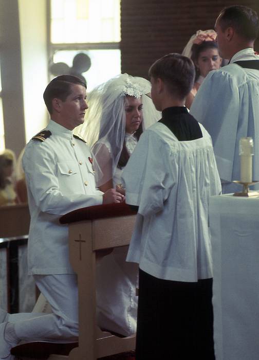 June 29, 1968 - John and Diane's wedding, Waymouth, Massachusetts.