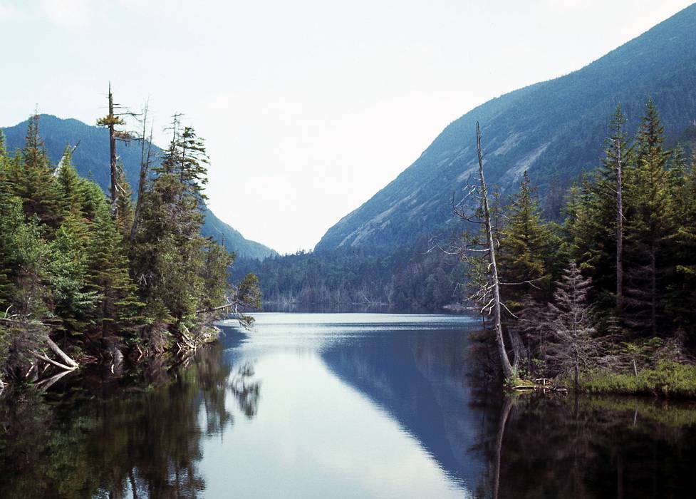 July 13, 1968 - Adirondacks, New York.<br />Lake Colden.