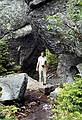 July 14, 1968 - Adirondacks, New York.<br />Paul on the way down from Colden.
