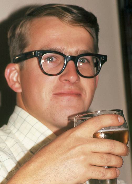 Sept14, 1968 - At Eriks and Velta's, Jamaica Plain, Boston, Massachusetts.<br />Uldis.