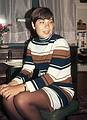 Sept14, 1968 - At Eriks and Velta's, Jamaica Plain, Boston, Massachusetts.<br />Juris' girl friend Shery.